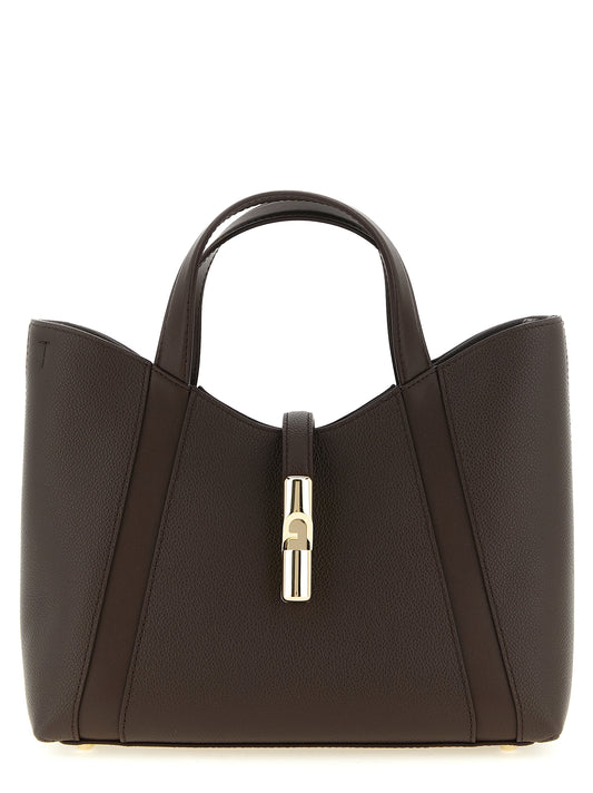 Furla Brown Calfskin Tote Bag
