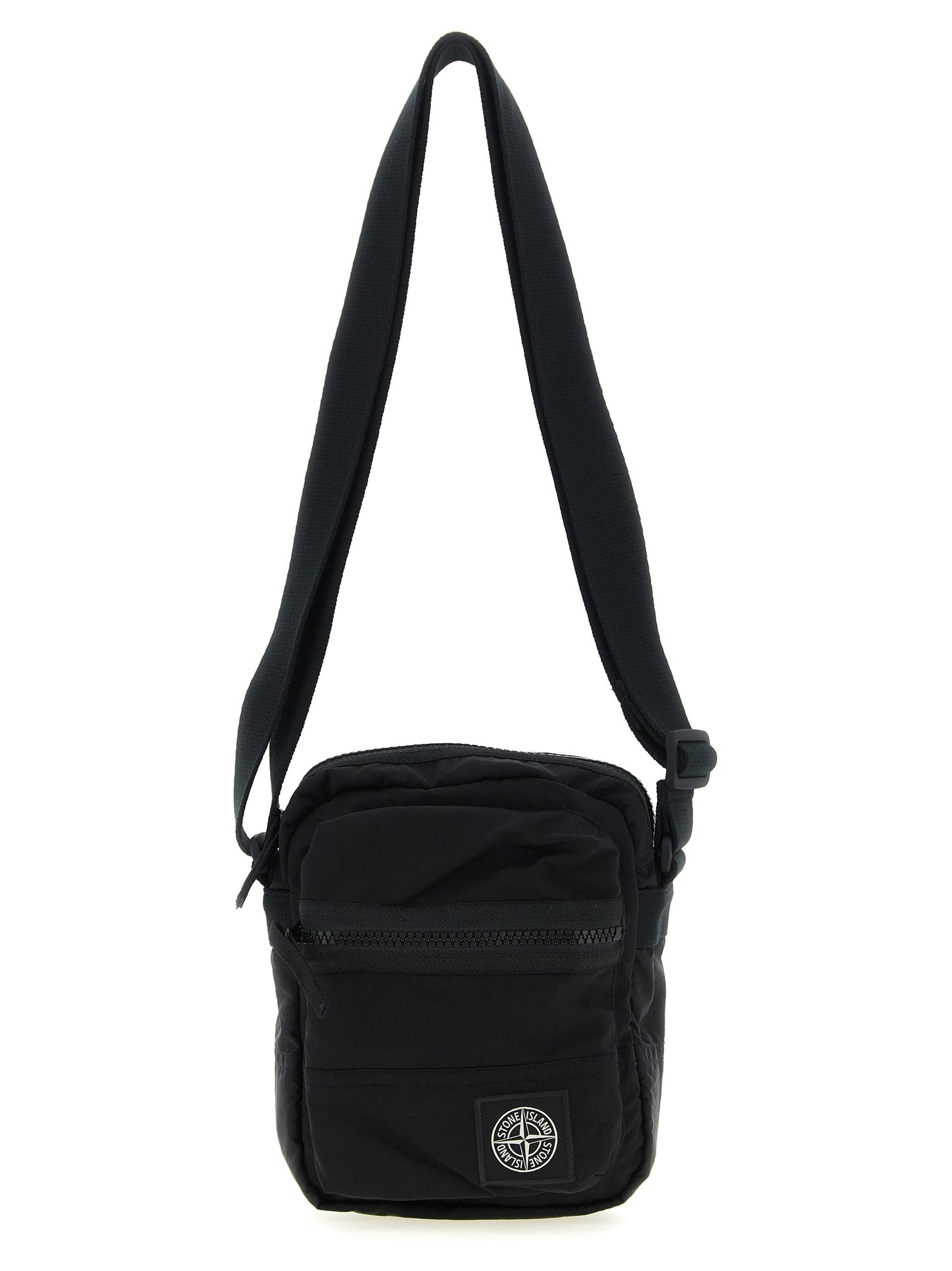 Stone Island Black Polyamide Crossbody Bag