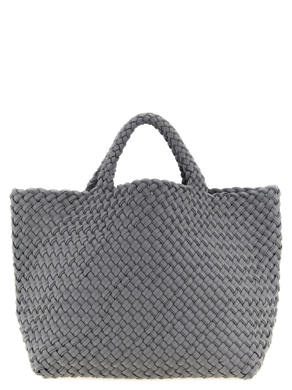 NAGHEDI Gray Nylon Tote Bag