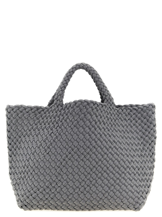 NAGHEDI Gray Nylon Tote Bag