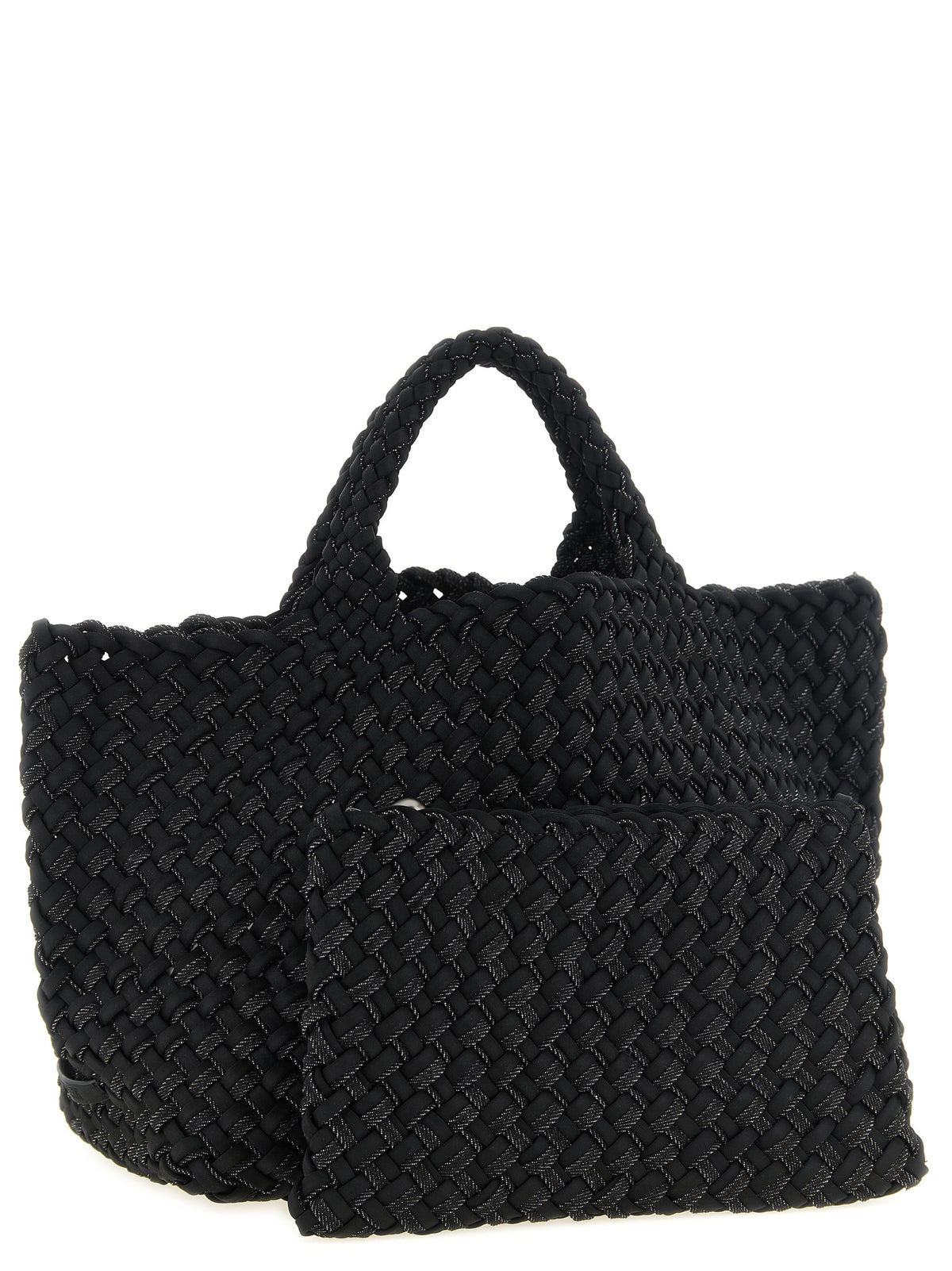 NAGHEDI Black Nylon Tote Bag