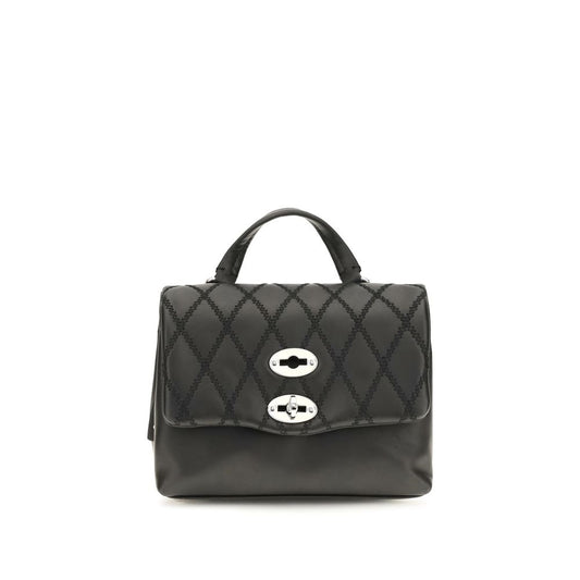 Zanellato Black Calf Leather Handbag