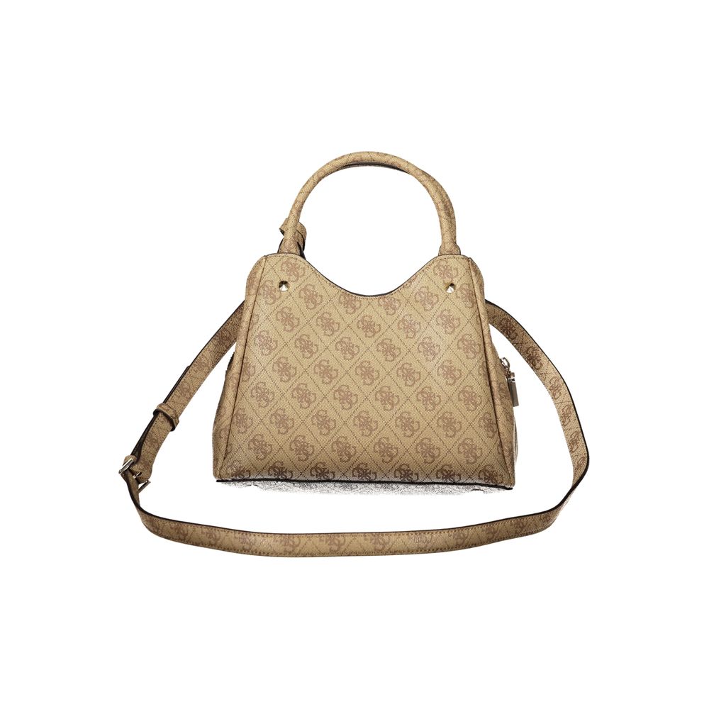Guess Jeans Beige Polyurethane Women's Bag
