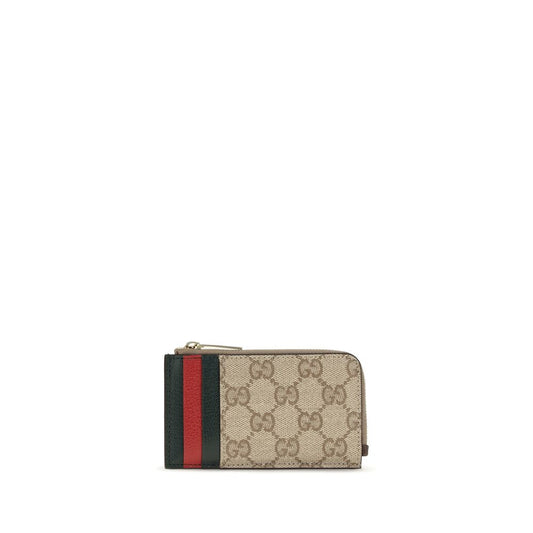 Billetera Gucci de algodón beige