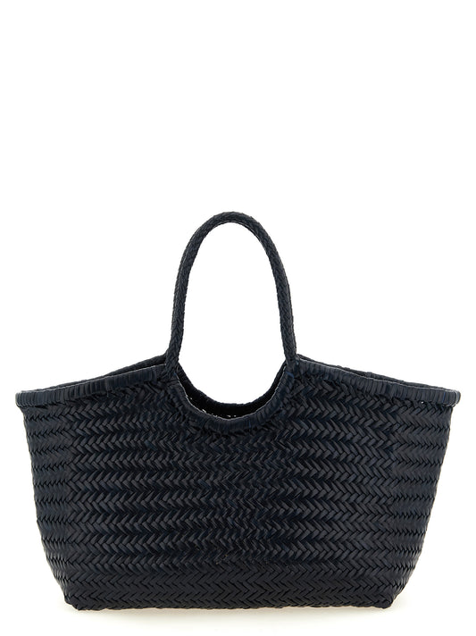 Bolso de hombro Dragon Diffusion de piel de vaca azul