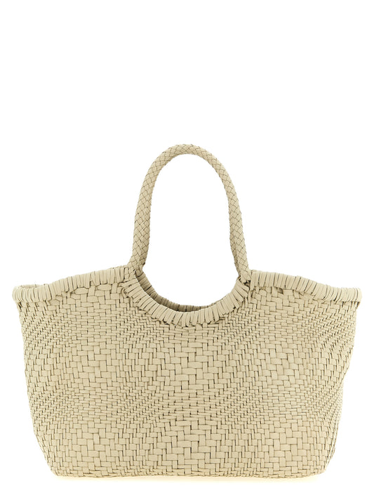 Bolso de hombro Dragon Diffusion de piel de becerro blanca
