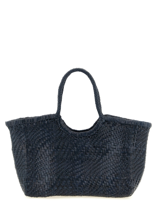 Bolso de hombro Dragon Diffusion de piel de becerro azul