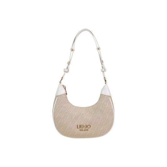 Bolso de mano Liu Jo de poliéster en color beige