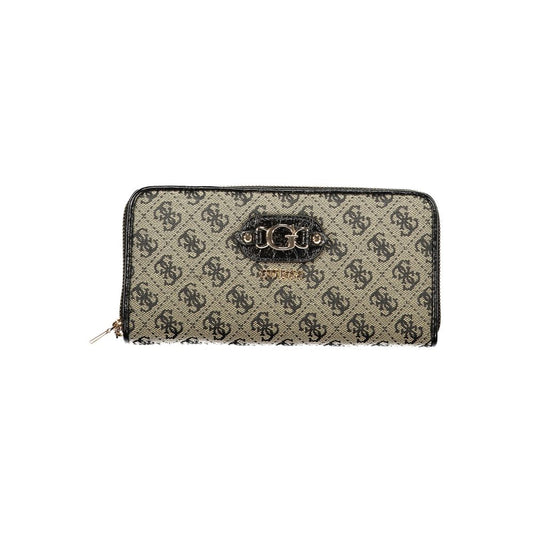 Cartera de mujer Guess Jeans de poliéster negra