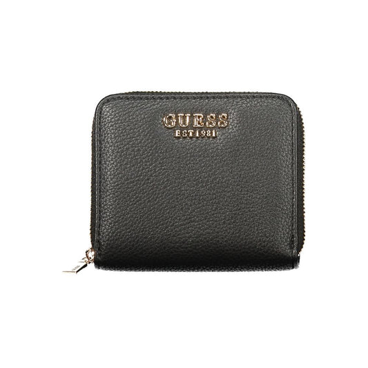 Guess Jeans Black Polyethylene Wallet