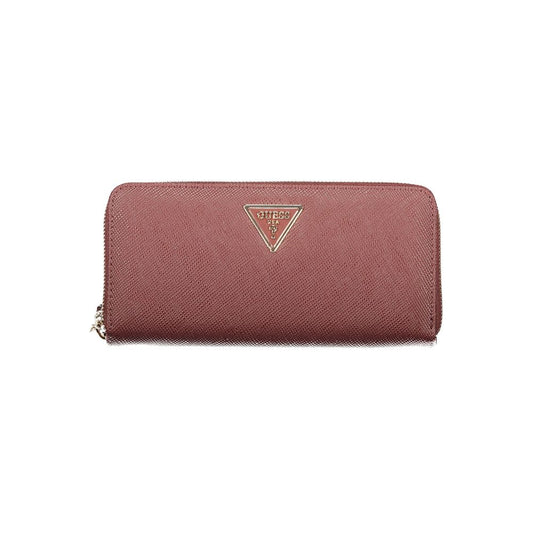 Guess Jeans Brown Polyethylene Wallet