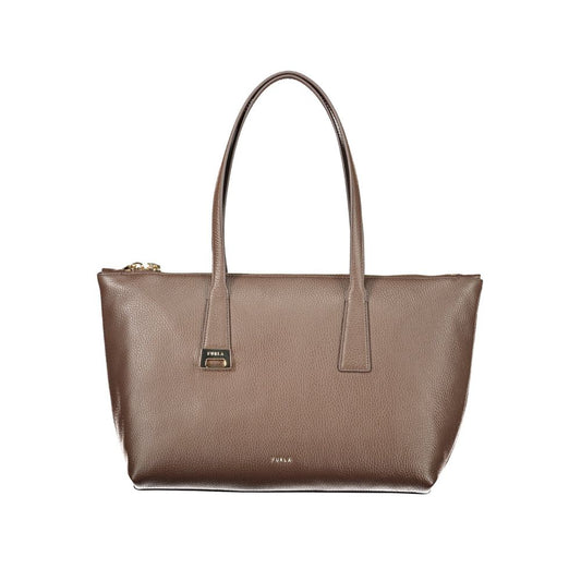 Furla Brown Leather Womens Bag