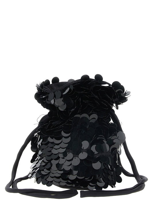 Bolso de hombro P.A.R.O.S.H. de poliamida negro