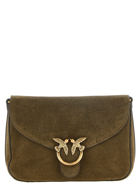 PINKO Bicolor Calfskin Women's Mini Crossbody Bag