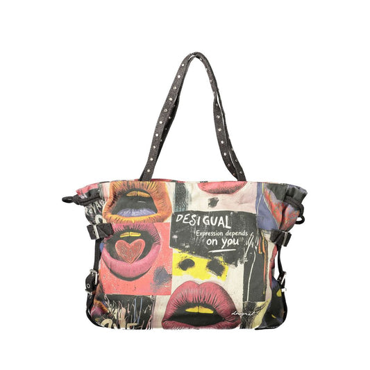 Bolso de algodón negro para mujer de Desigual