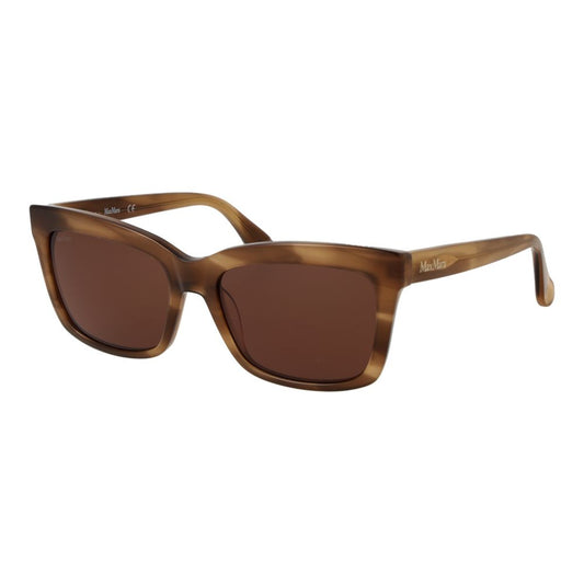Gafas Max Mara de acetato marrón (montura)