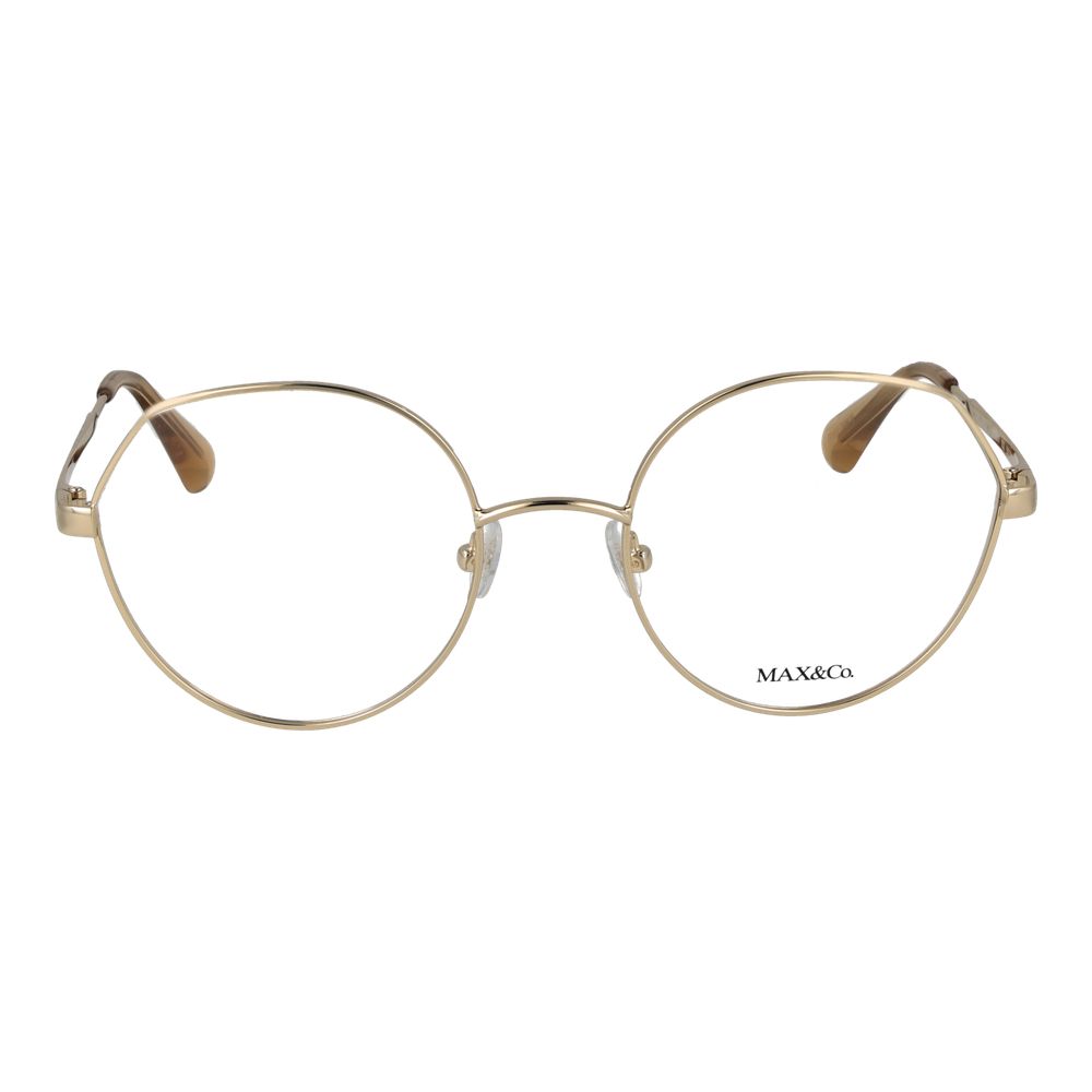 Max & Co Gold Metal Glasses (Frames)