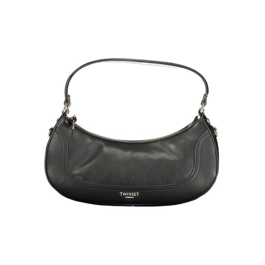 Bolso Twinset de poliuretano negro para mujer