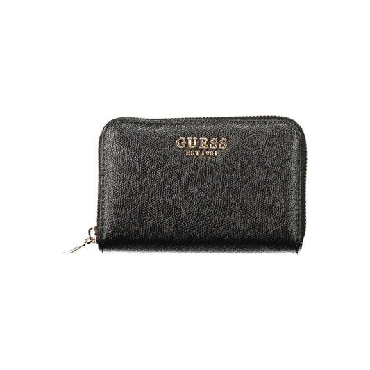 Cartera Guess para mujer de poliuretano, color negro