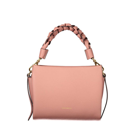 Coccinelle Pink Leather Women's Snap Bag - Ref CO-48202