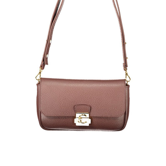 Coccinelle Brown Leather Women's Mini Snap Bag - Ref CO-48200