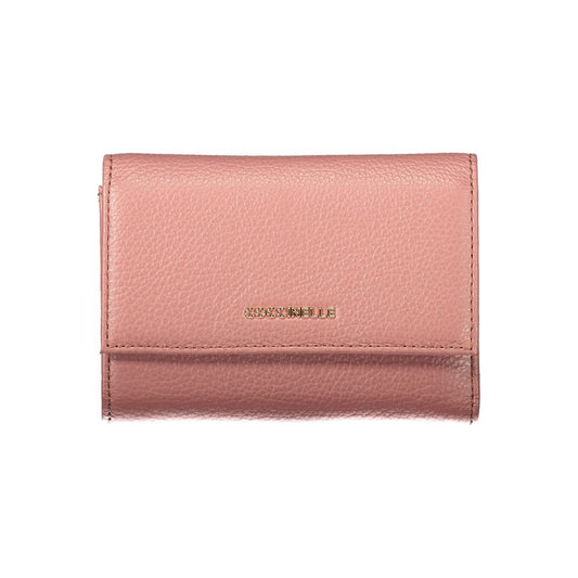 Cartera de piel rosa Coccinelle