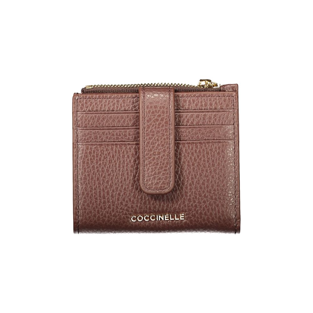 Coccinelle Brown Leather Womens Wallet