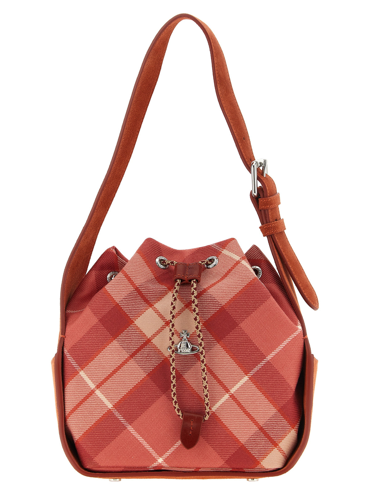 Bolso de hombro Vivienne Westwood de lana multicolor