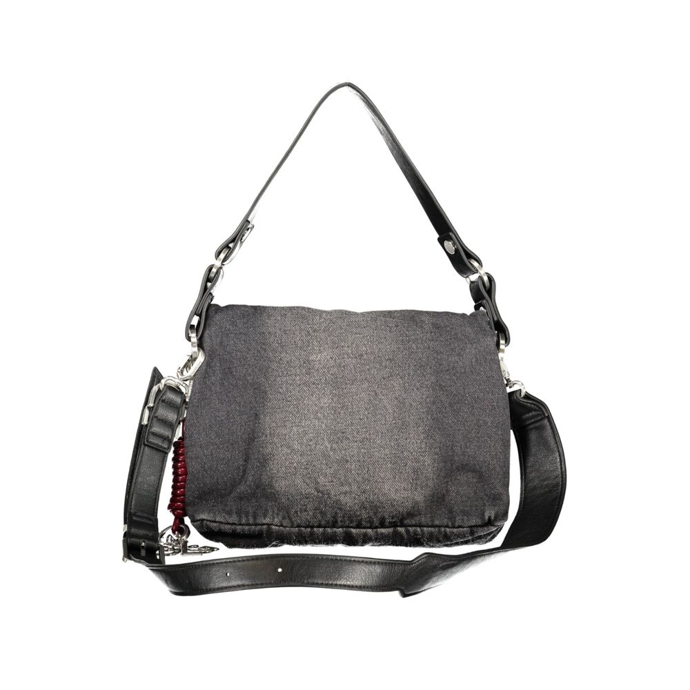 Bolso de mujer Desigual de algodón negro