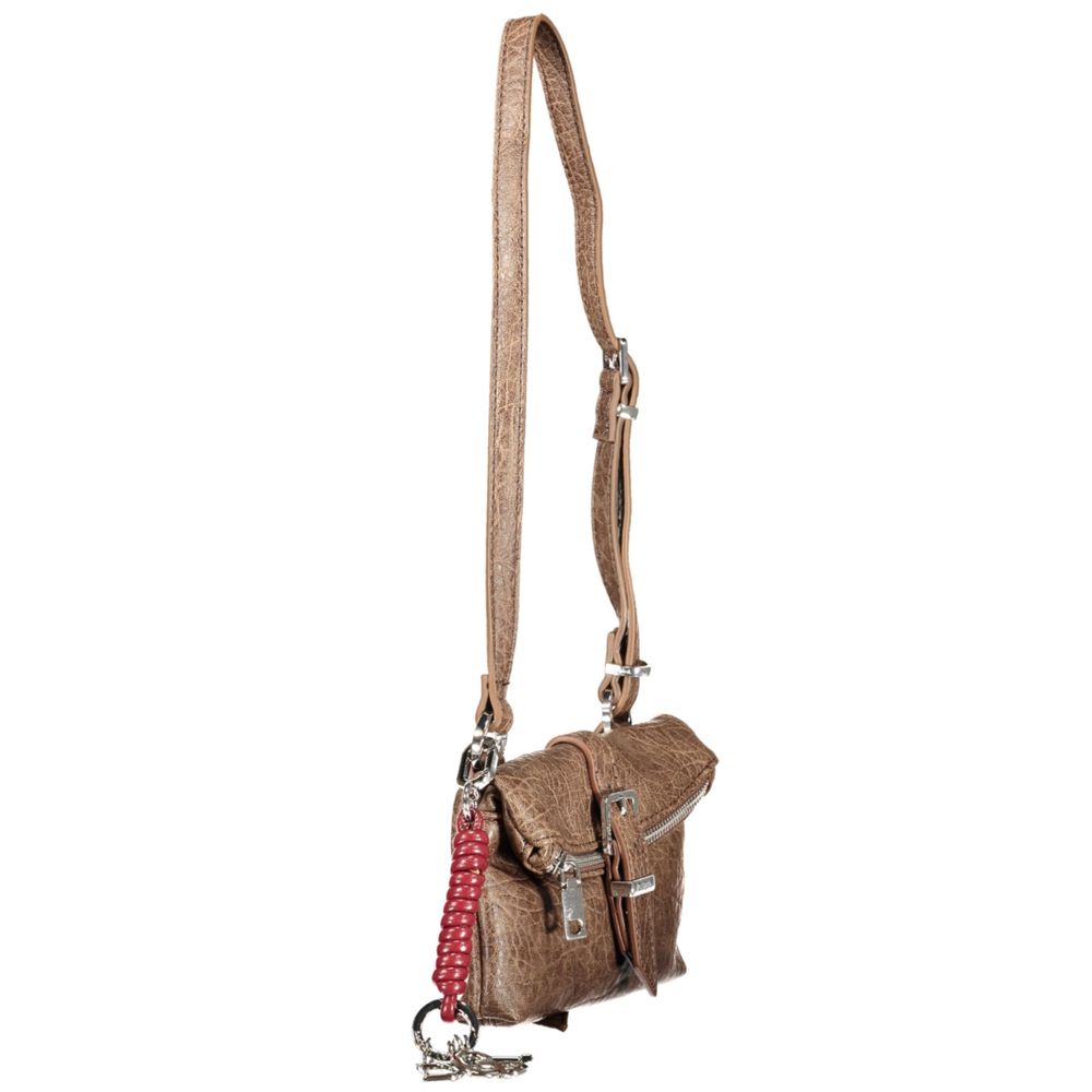 Bolso de mujer Desigual de poliuretano marrón