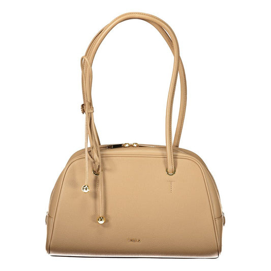 Bolso de mujer Furla en piel beige