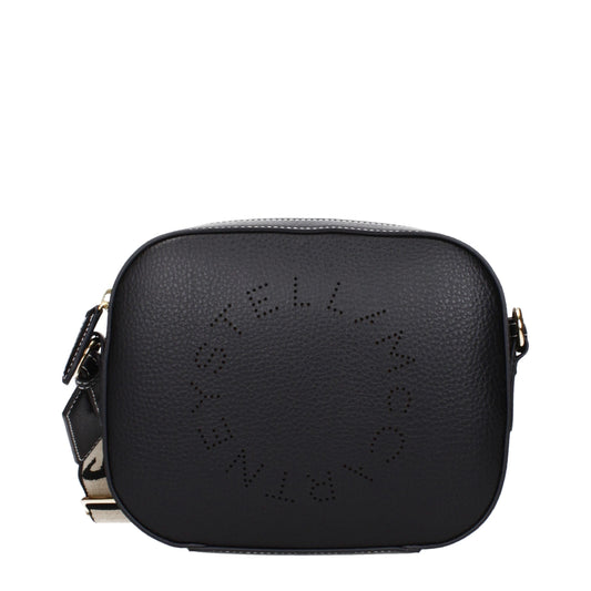 Bolso bandolera de piel negro de Stella McCartney