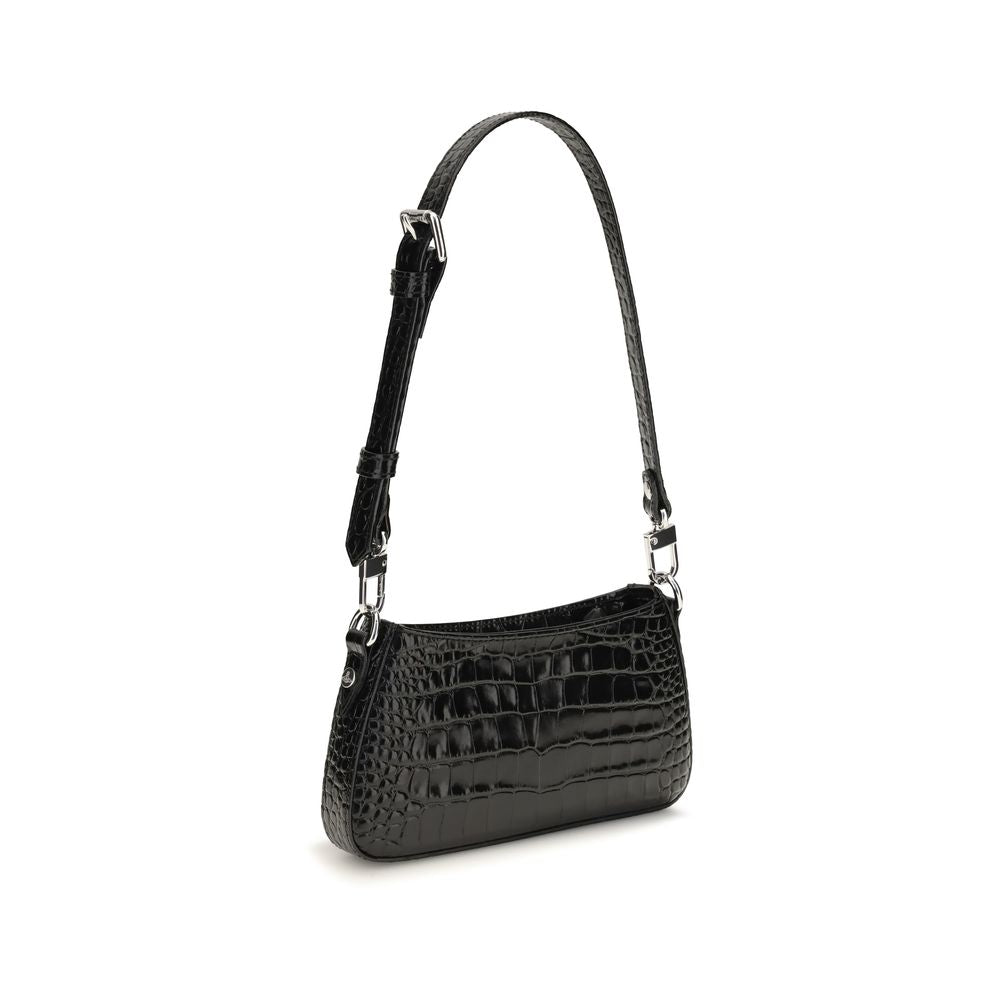 Bolso de Hombro Vivienne Westwood de Piel de Becerro Negra Bos Taurus