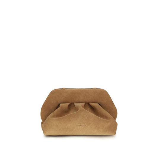 Bolso de mano THEMOIRè de piel nobuk beige