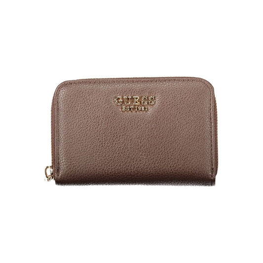 Cartera Guess para mujer de poliuretano marrón
