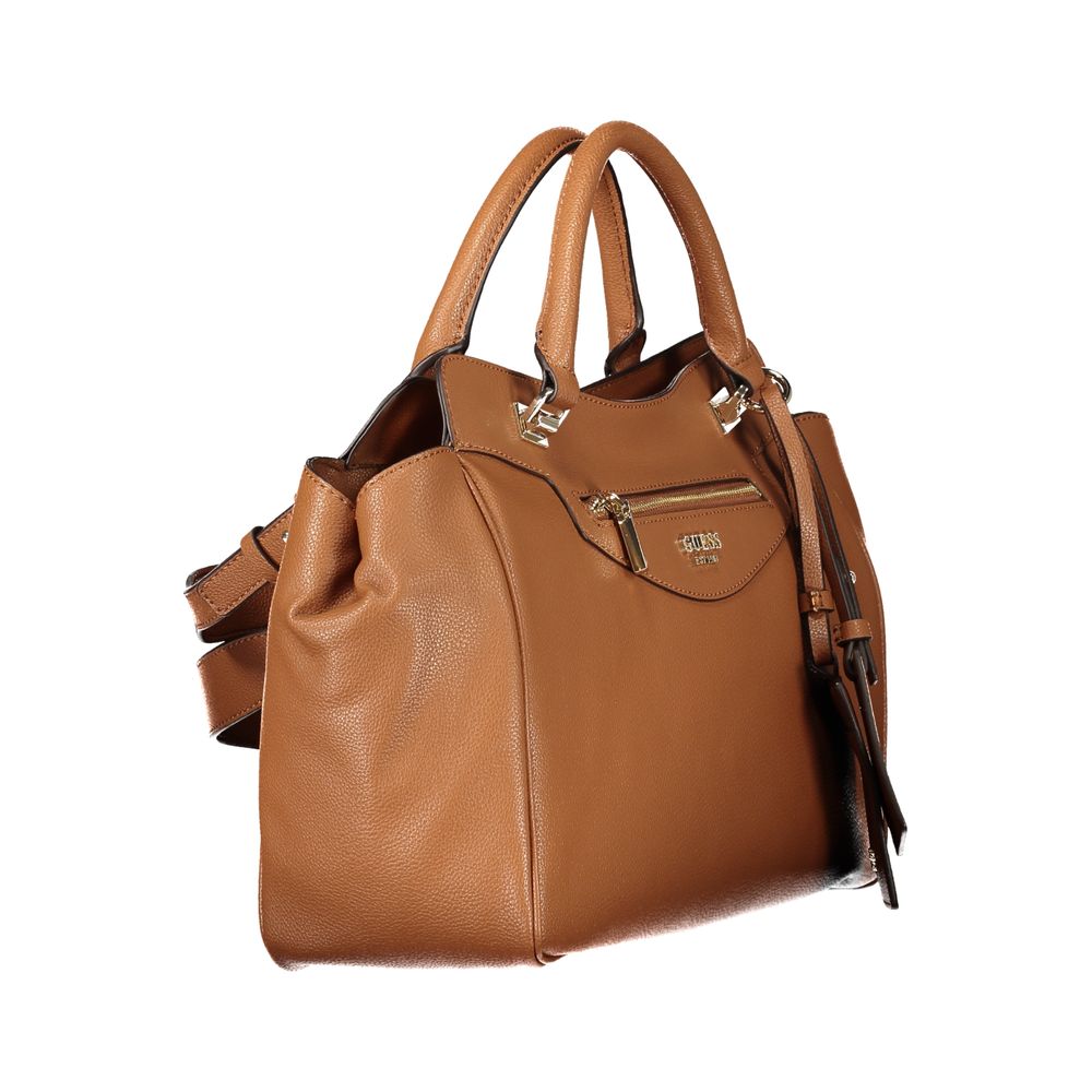 Bolso Guess de poliuretano marrón para mujer
