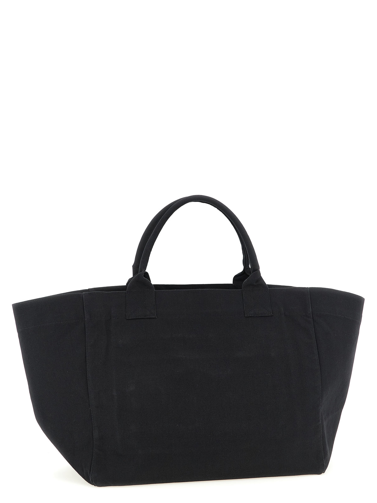 Ganni Black Recycled Cotton Tote Women's Tote Bag - Ref GA326308BM