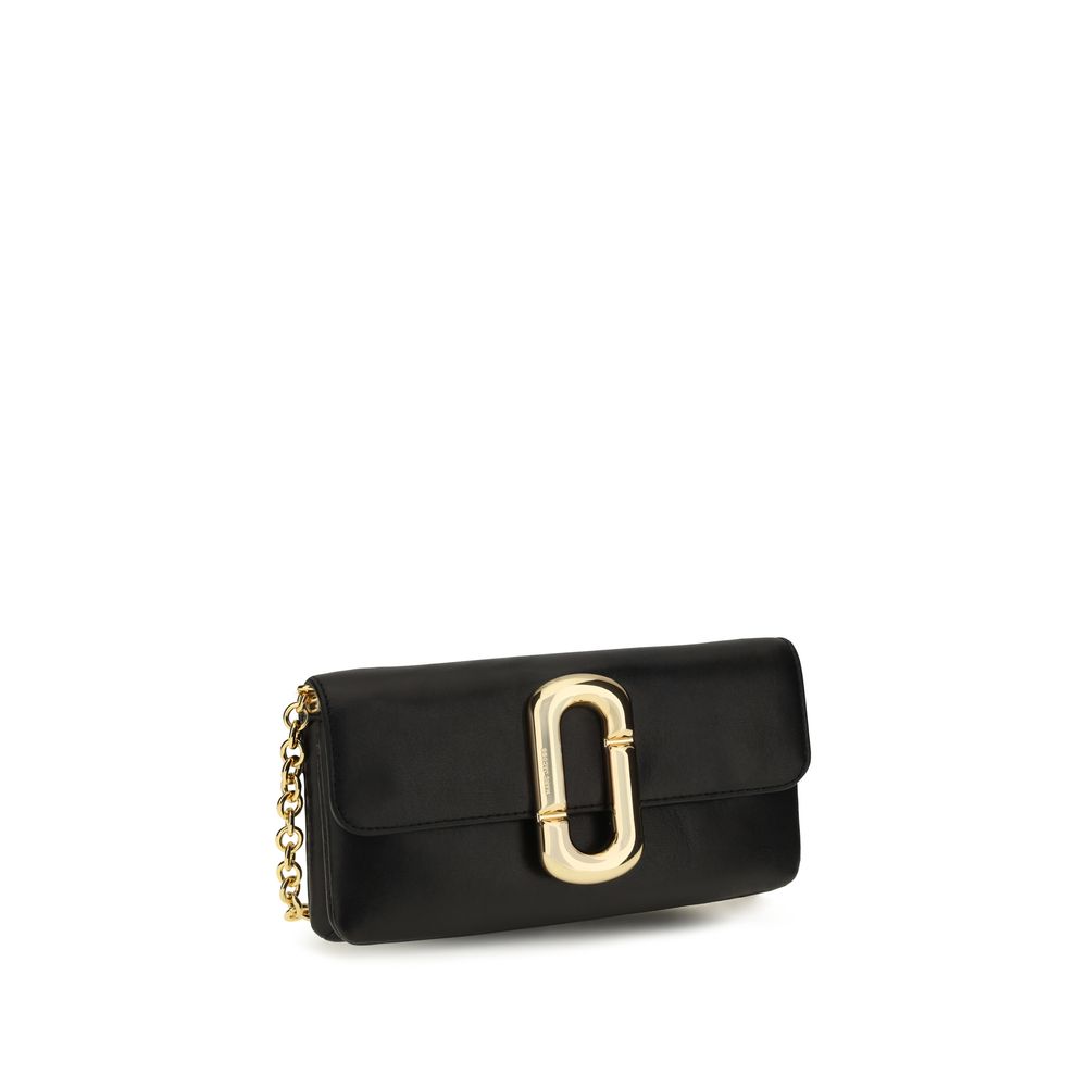 Marc Jacobs Black Calf Leather Wallet
