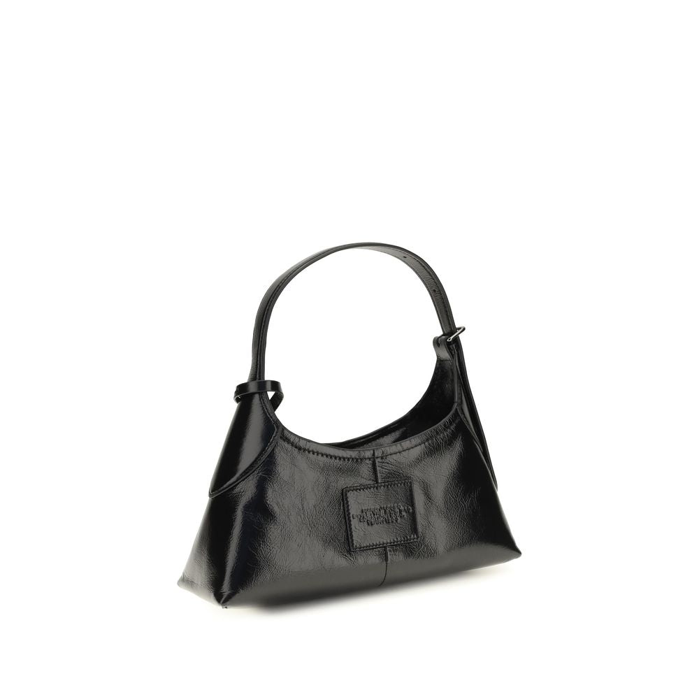 Marc Jacobs Black Calf Leather Shoulder Bag