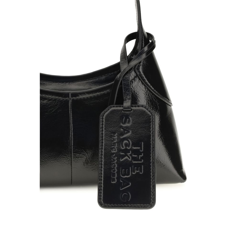 Marc Jacobs Black Calf Leather Shoulder Bag