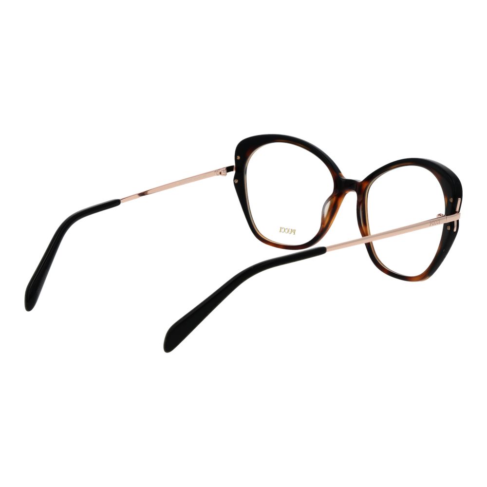 Emilio Pucci Brown Metal Glasses (Frames)