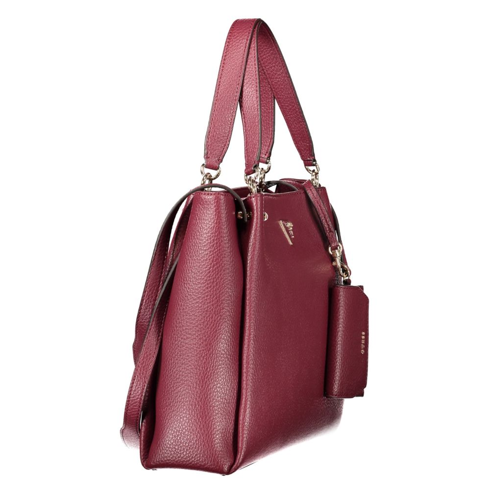 Guess Jeans Red Polyurethane Women's Bag