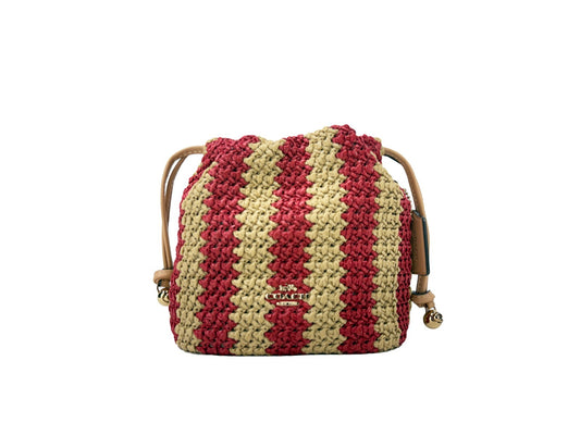 COACH Faye Mini Drawstring Crossbody Bag