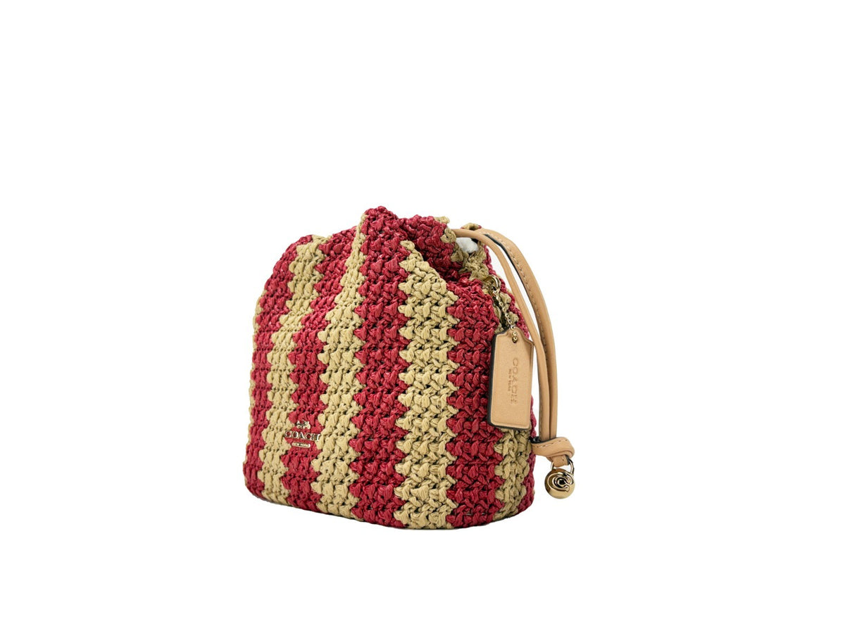 COACH Faye Mini Drawstring Crossbody Bag