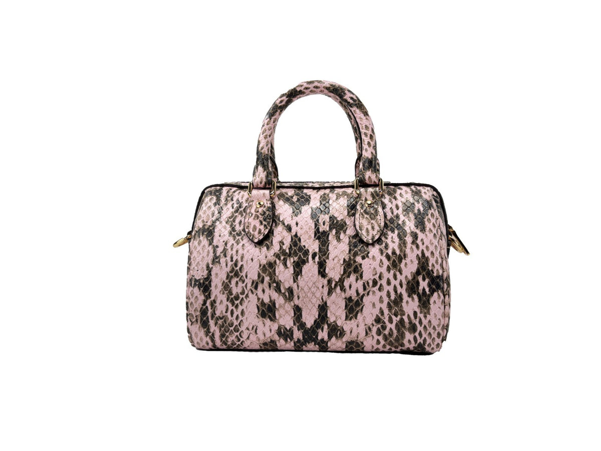 COACH Mini Rowan Snake Skin Crossbody Bag