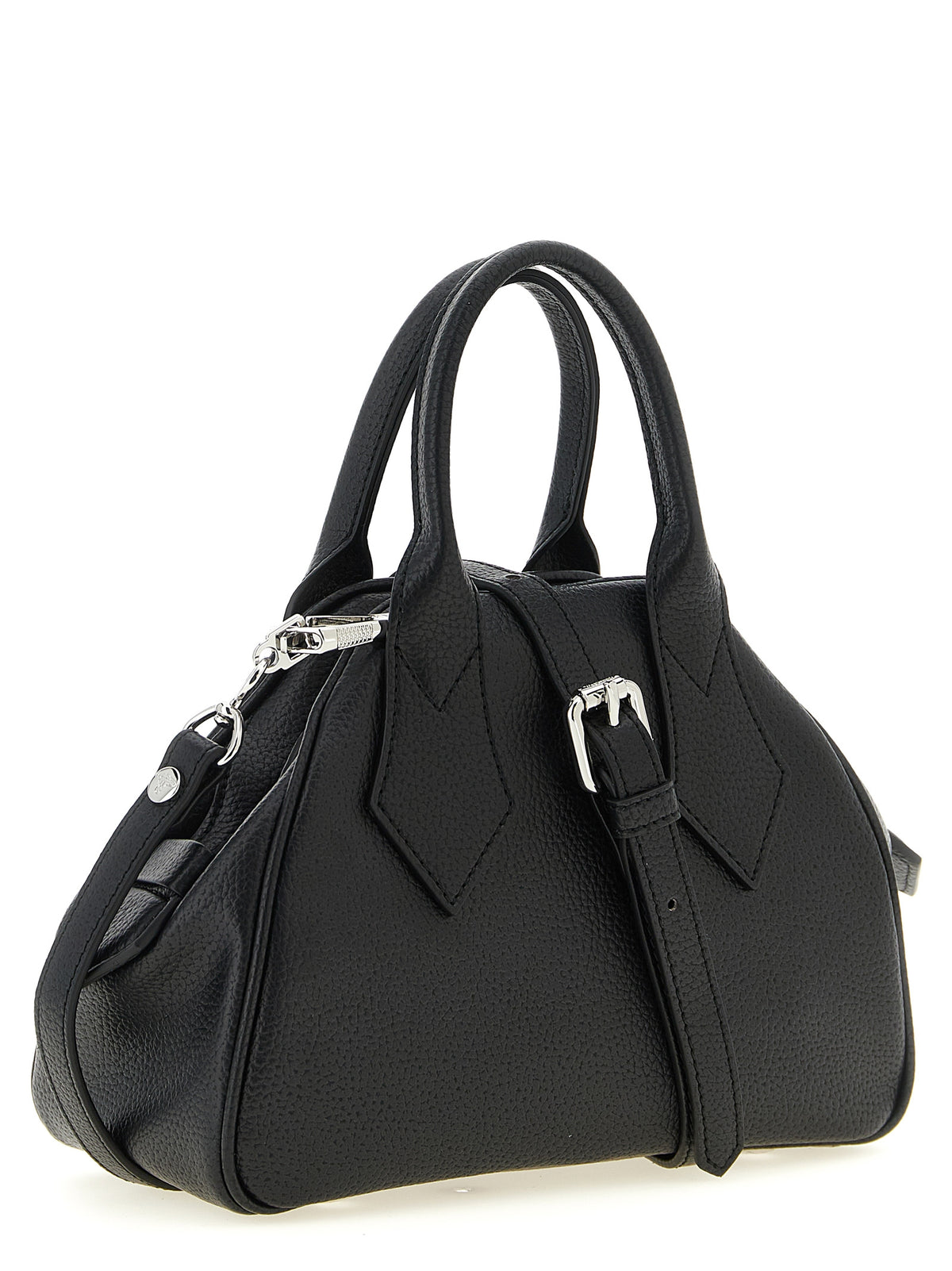 Vivienne Westwood Black Polyurethane Handbag