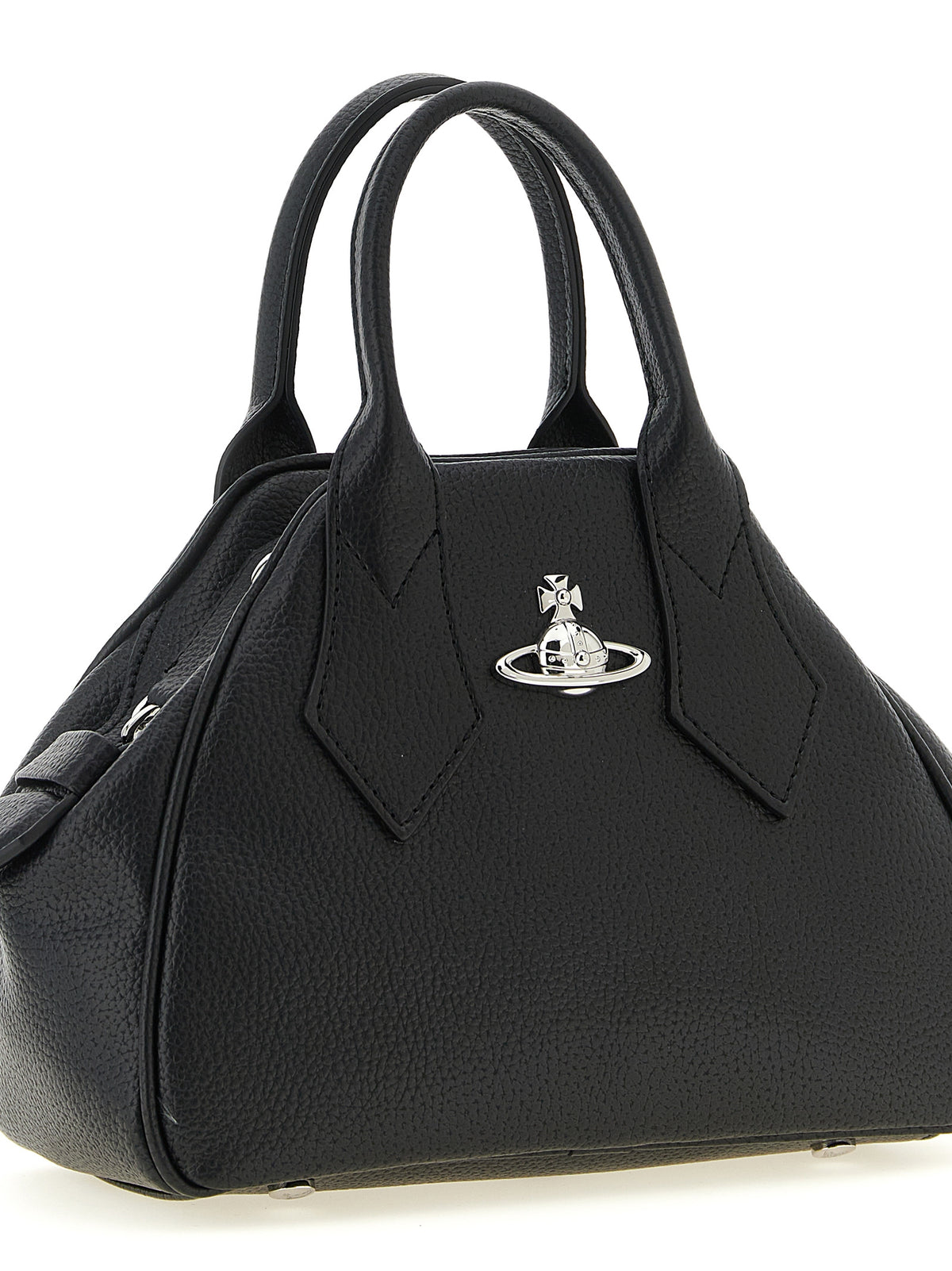 Vivienne Westwood Black Polyurethane Handbag