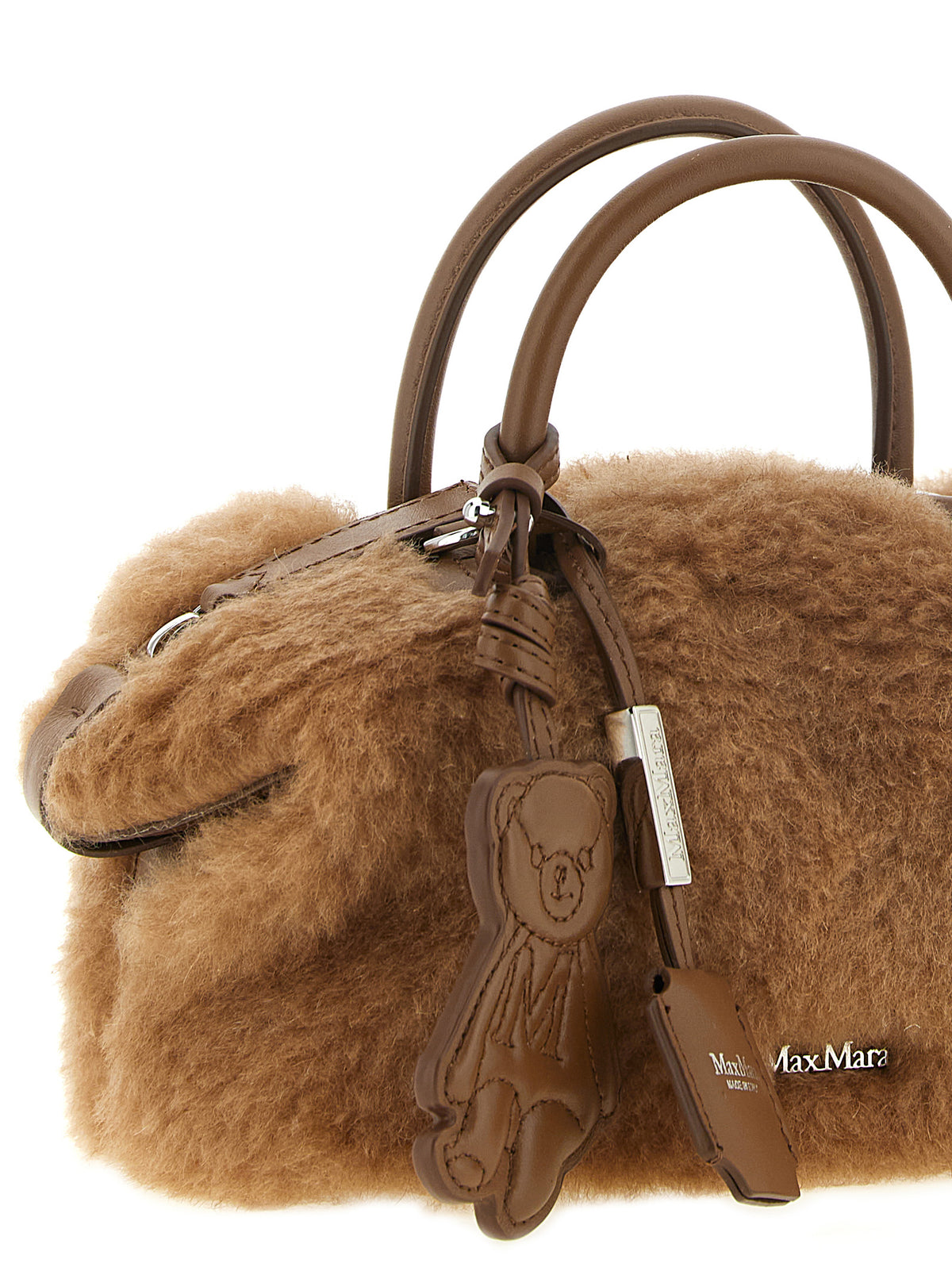 Max Mara Beige Camel Hair  Handbag