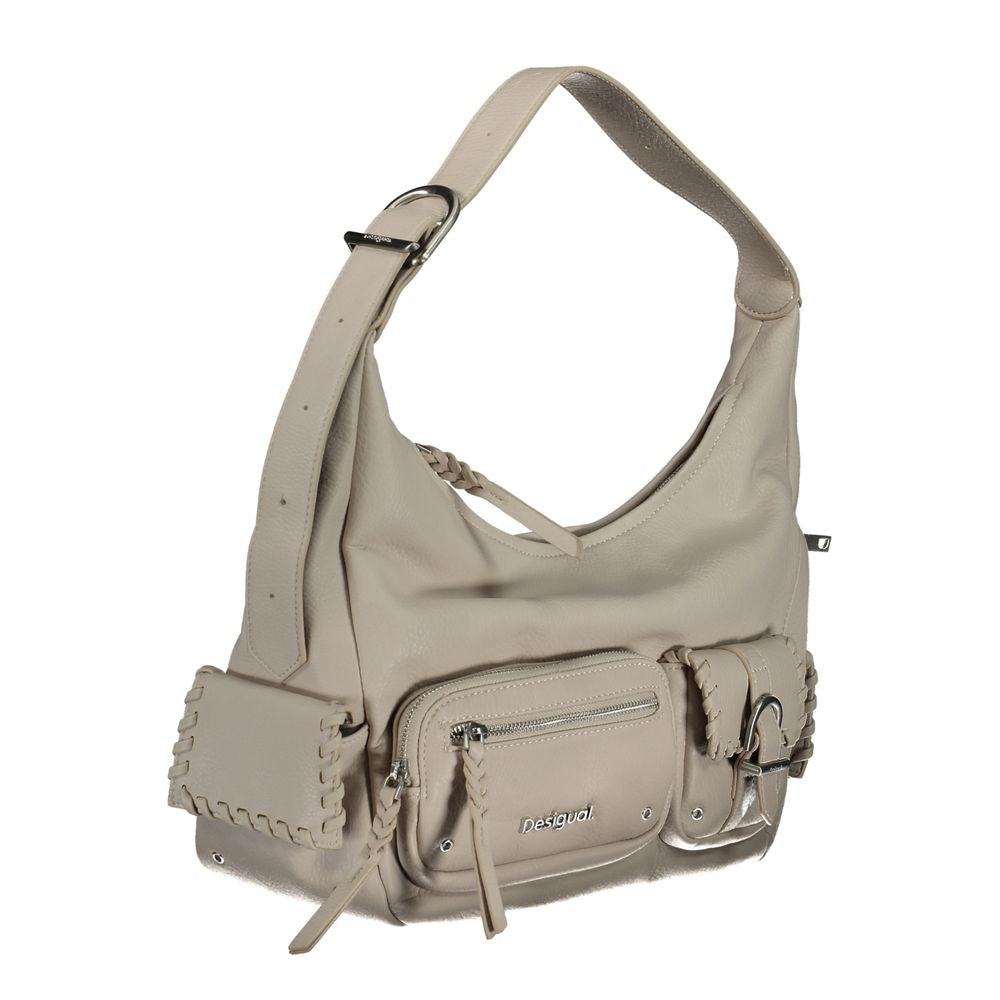 Desigual White Polyurethane Women Handbag