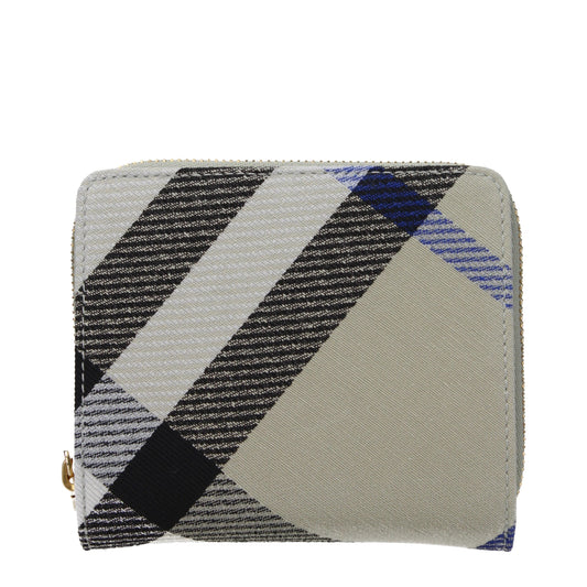 Burberry Beige Fabric Wallet